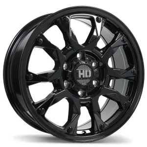 Fast HD – Tactical – Black – 17″x8″ 24mm – All weather Wheels – F269-1780-83BN+24C931